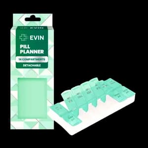 Detachable Pill Planner 14 Compartment