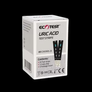 Uric Acid Test Strips 25pcs